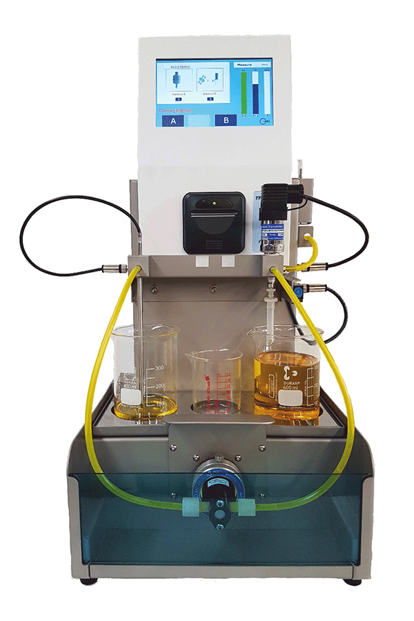Automatyczny aparat do oznaczania skłonności oleju napędowego oraz biopaliw do blokowania filtra